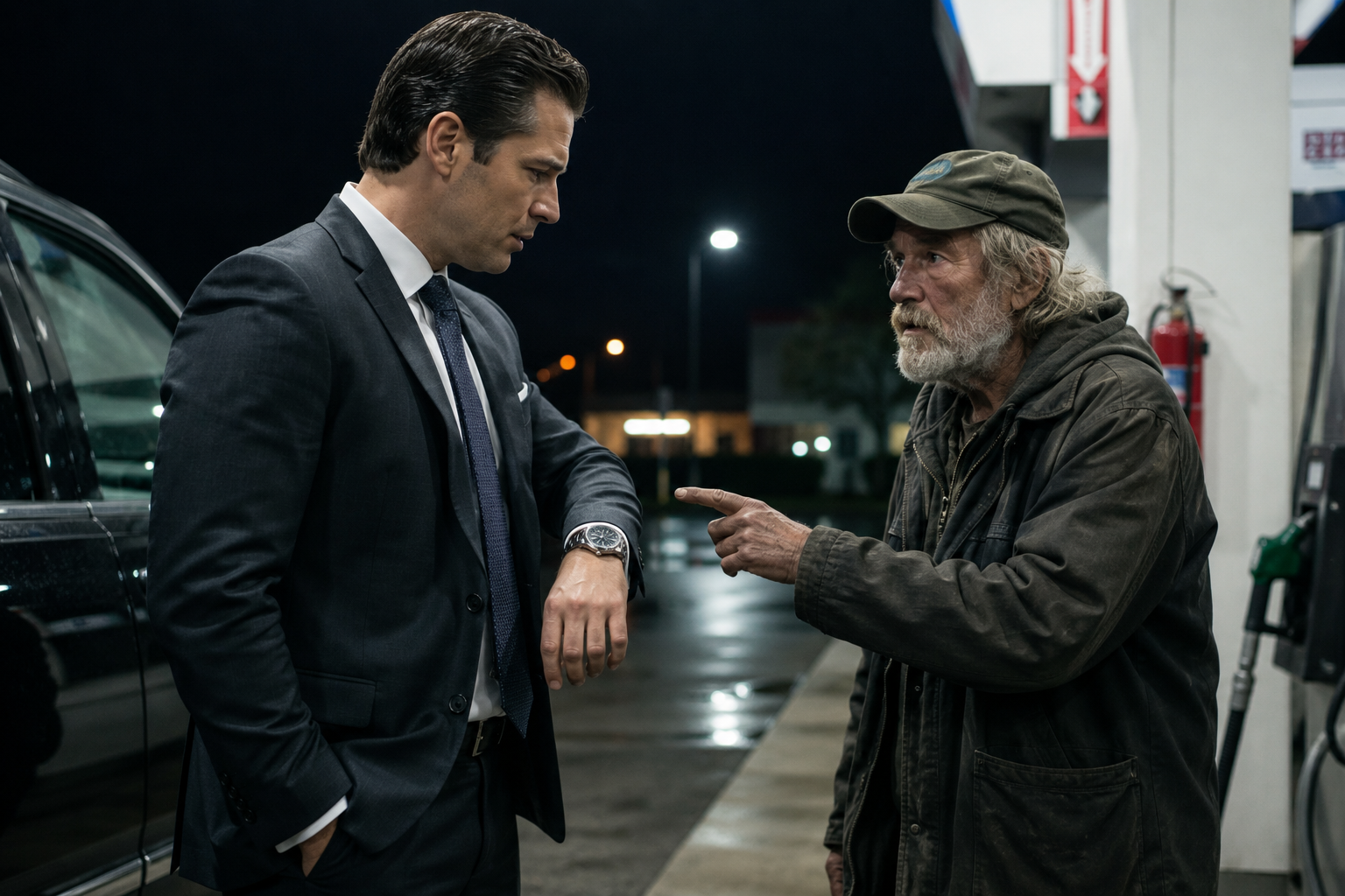 The Homeless Veteran Recognized His Father’s Watch