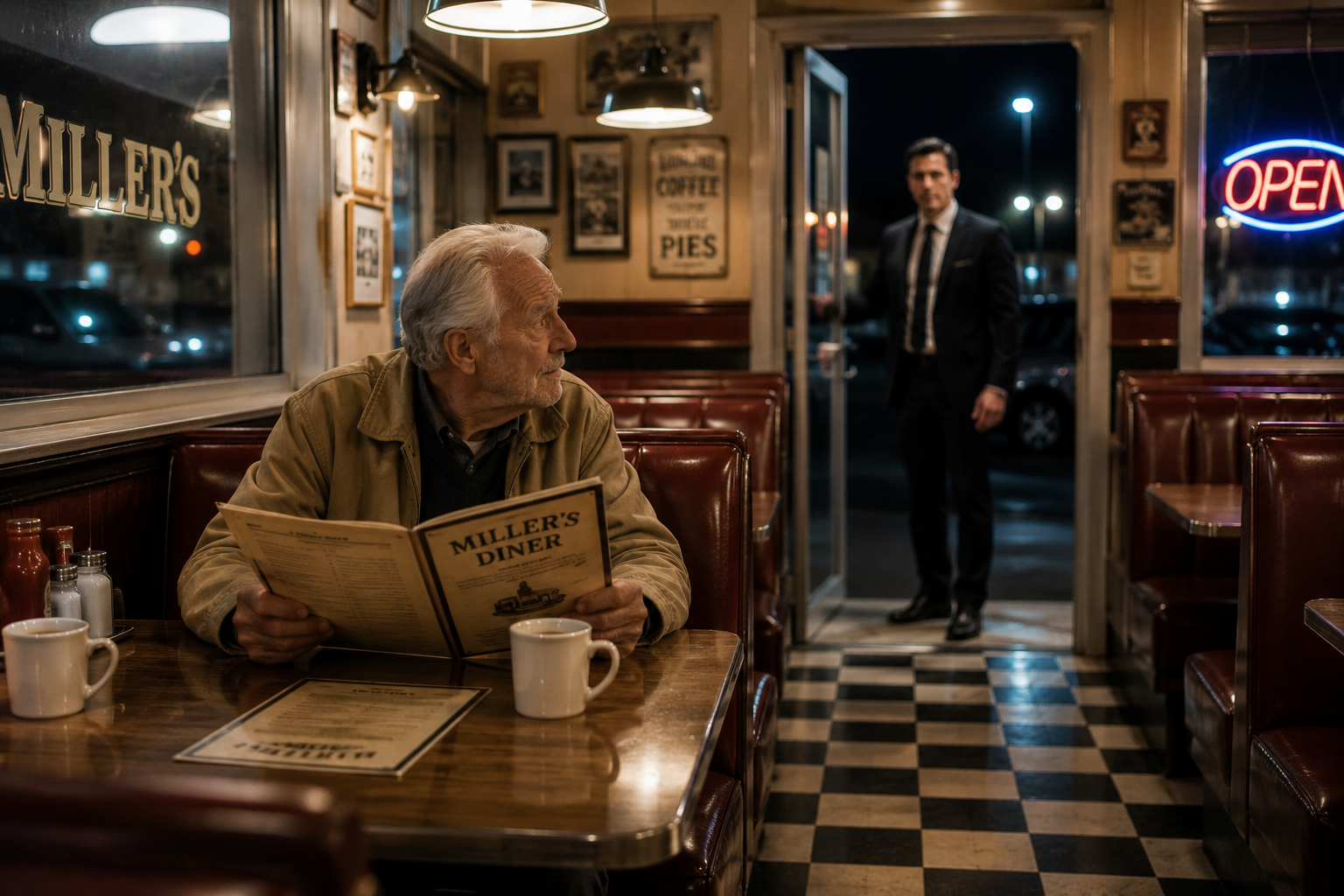 The Old Man Reserved the Same Diner Booth for 40 Years