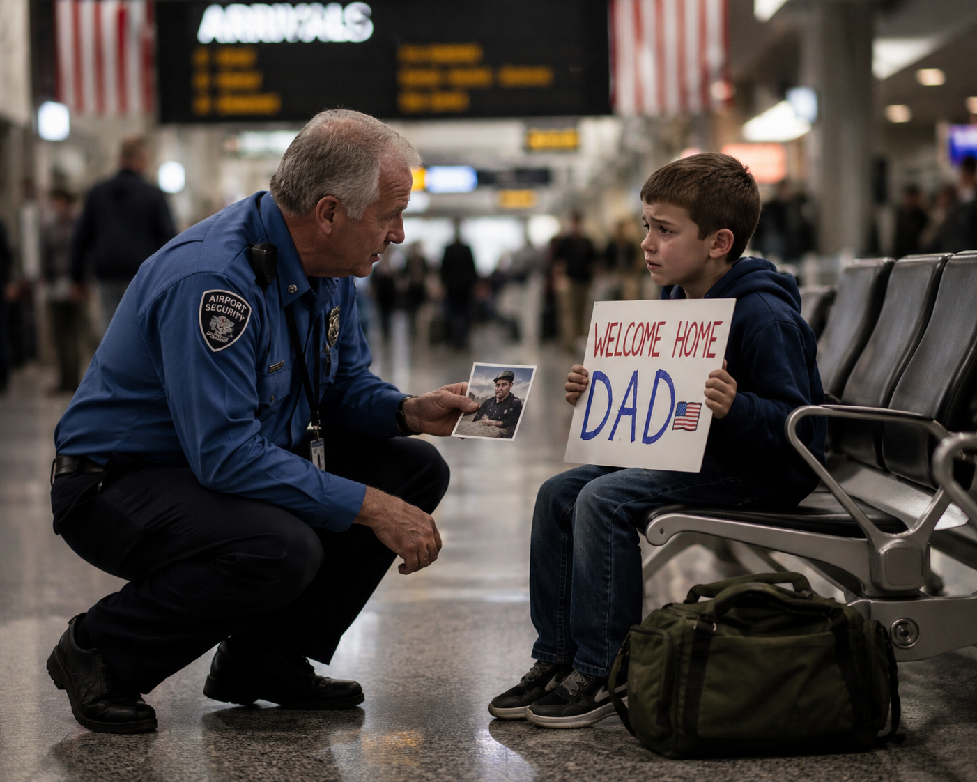 The Little Boy Waited at the Airport Every Friday for Someone Who Never Came Home