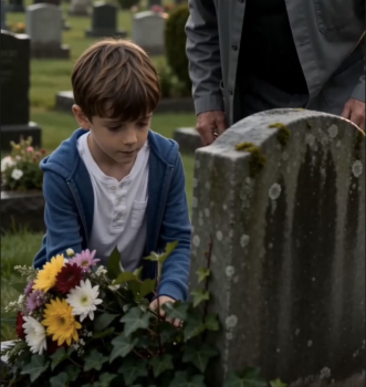 Nobody Expected the Little Boy to Know the Fallen Soldier