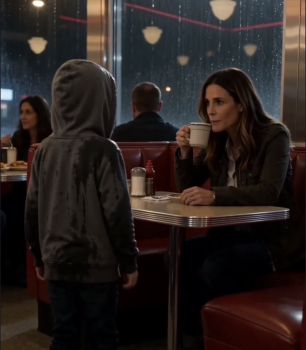 A Little Boy Walked Into the Diner Alone… Then Whispered Something Chilling