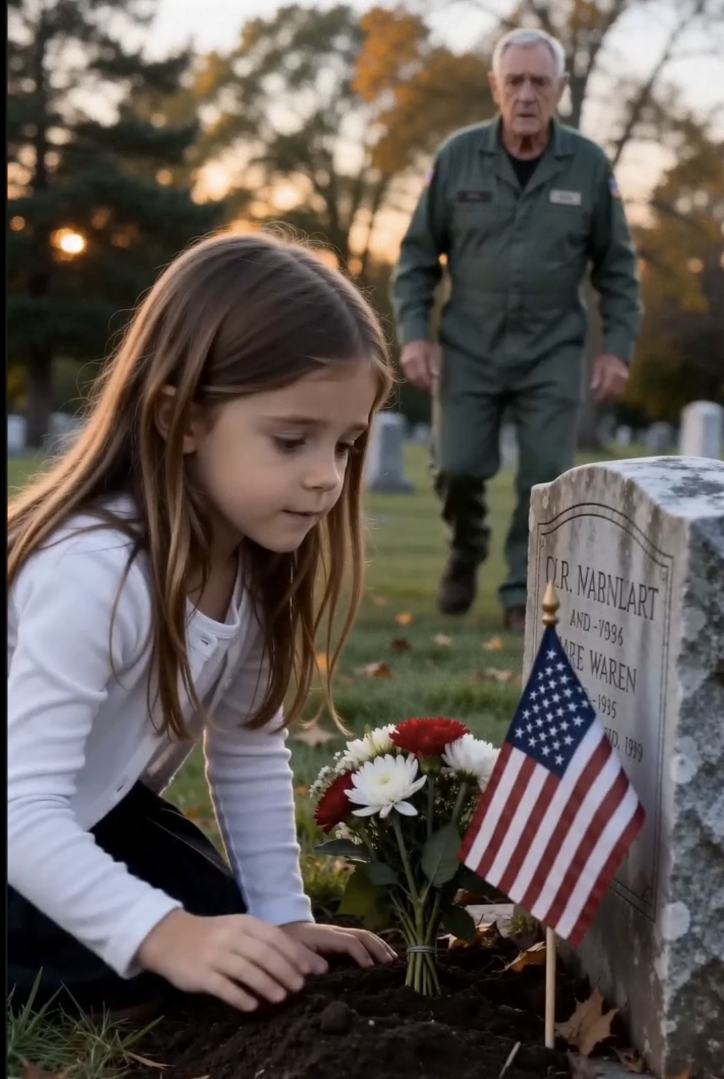 The Cemetery Worker Froze When He Learned Who the Little Girl Was Visiting
