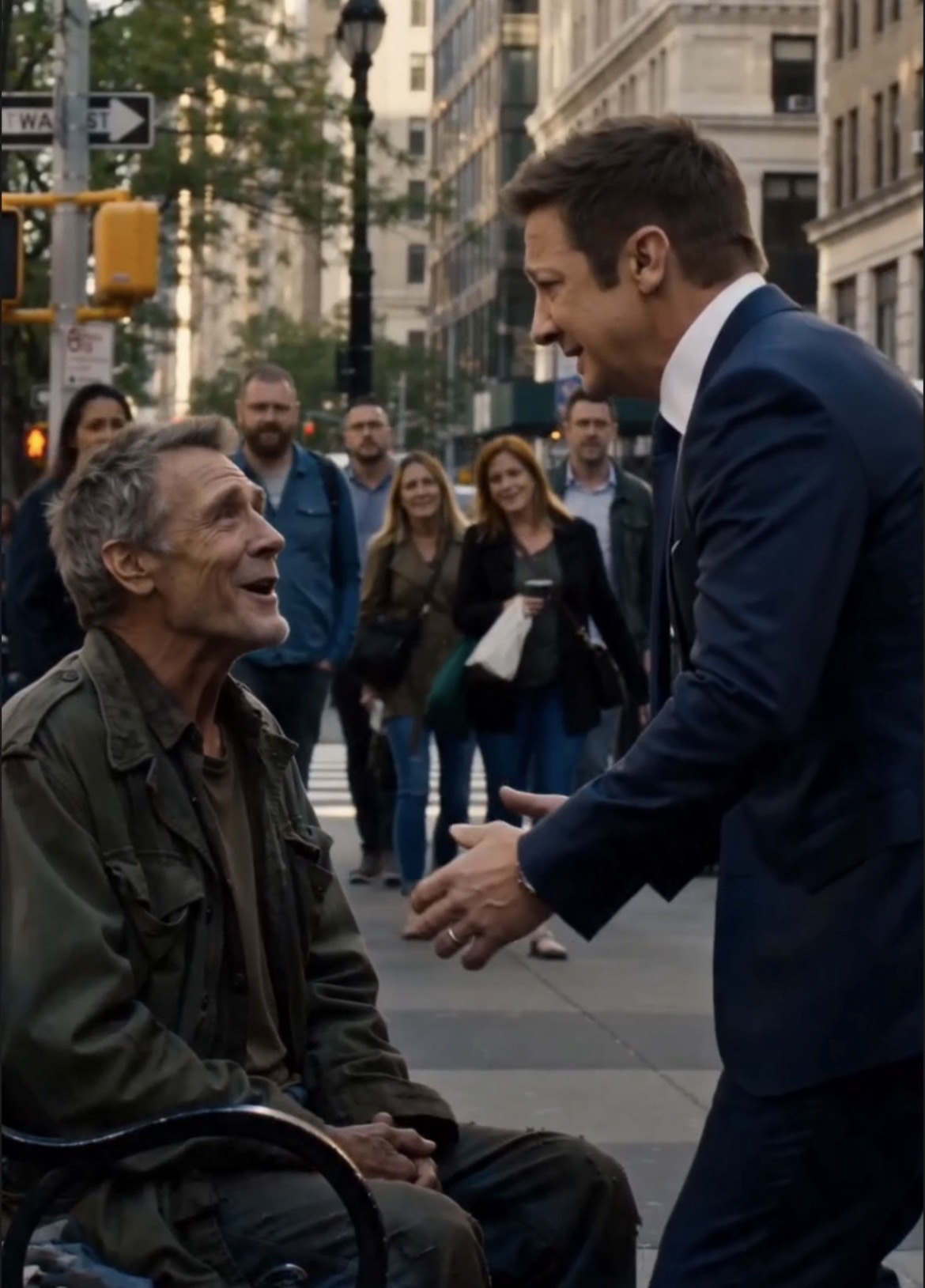 The Homeless Veteran Called Him “Tommy” — And the Millionaire Froze