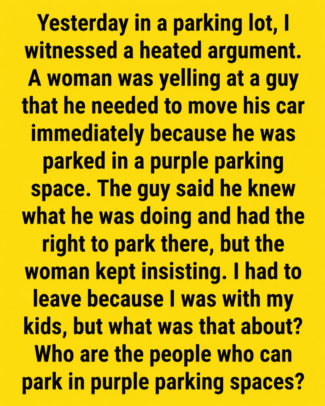 Why Some Parking Spaces Are Painted Purple and What They Mean