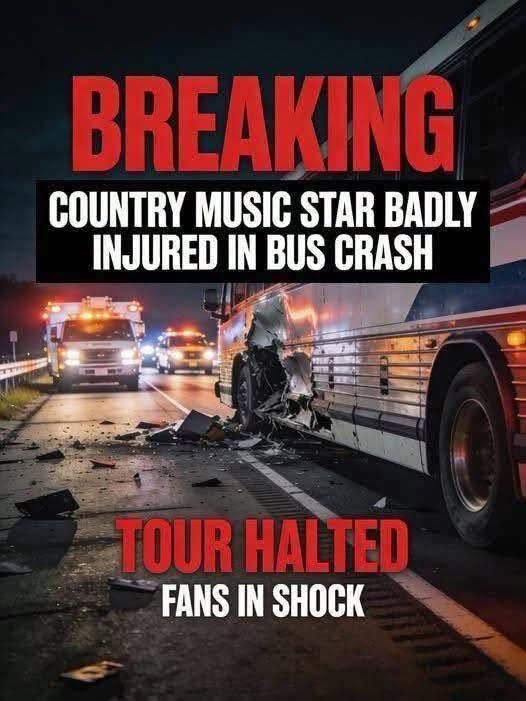 BREAKING: Country Music Star Injured in Tour Bus Crash