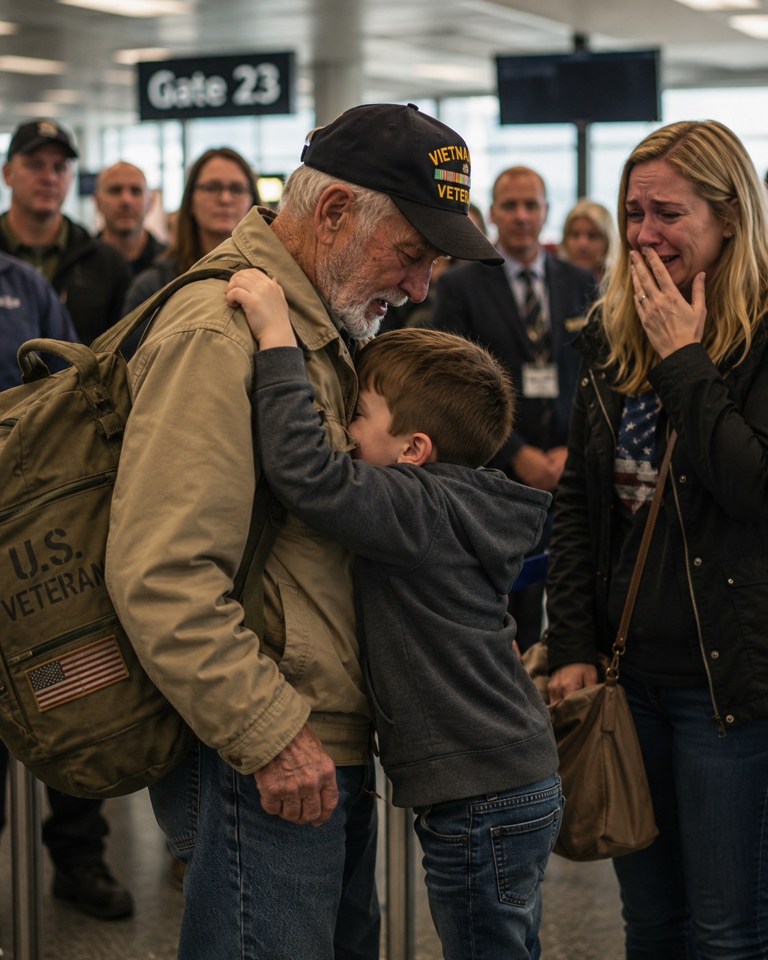 The Little Boy at the Airport