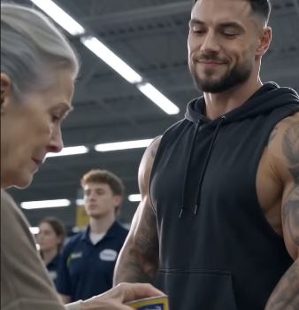 The Tattooed Stranger at the Checkout