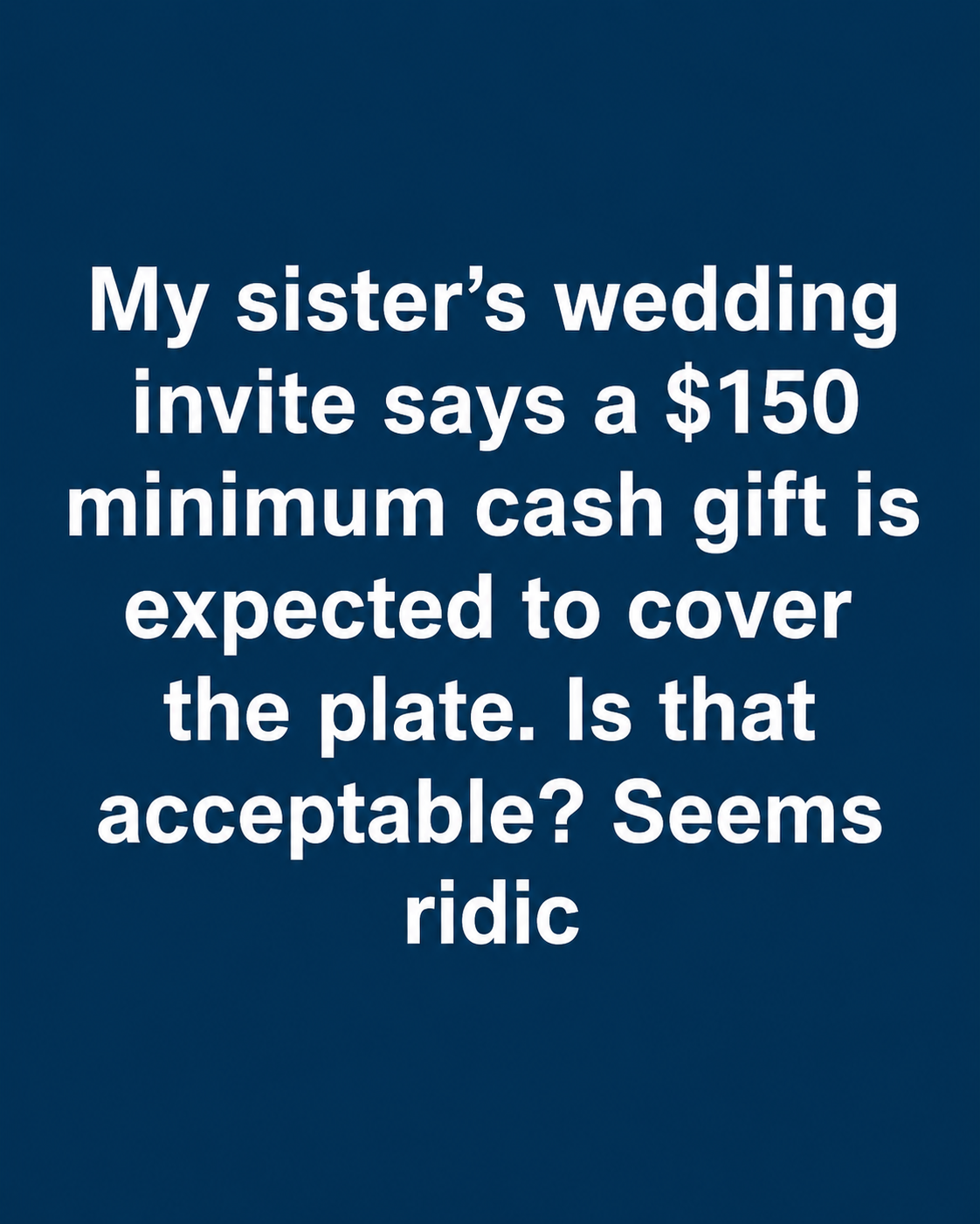 Is It Rude to Ask Wedding Guests for a Minimum Cash Gift? The Modern Wedding Debate That’s Dividing Couples, Guests, and Etiquette Experts Over Money, Expectations, and What a “Gift” Really Means