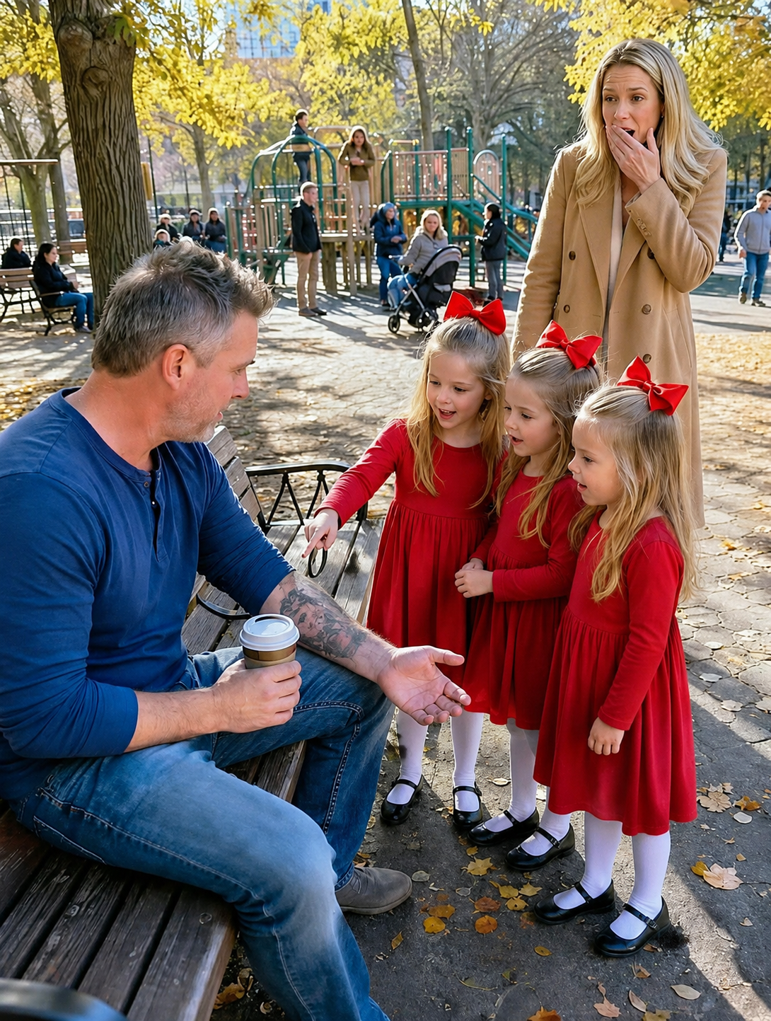 Full part: The triplets walked up to a single father and innocently said, “Hello, sir, OUR MOTHER HAS A TATTOO EXACTLY LIKE YOURS.”