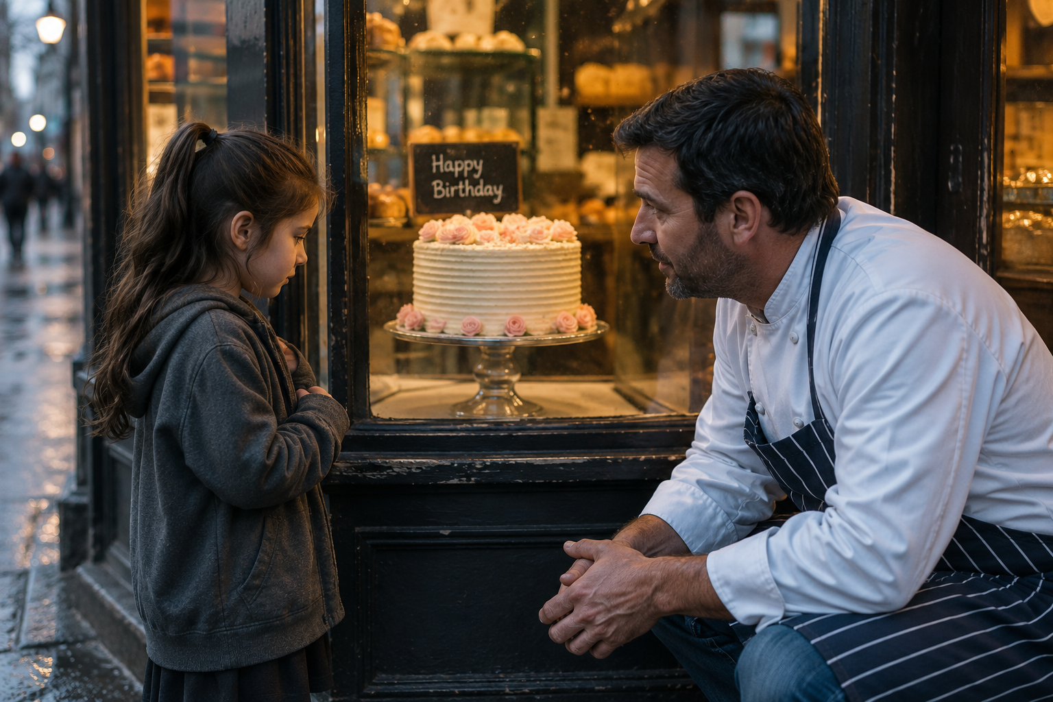 The Little Girl Who Stared at the Same Cake Every Day