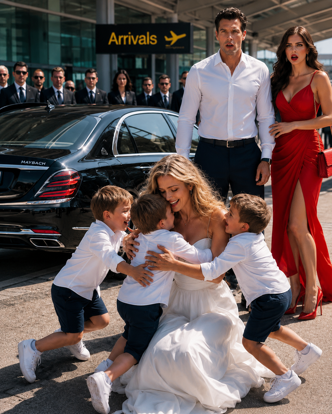 My Billionaire Ex-Husband Humiliated Me on a Flight—Then Three Little Boys Changed Everything