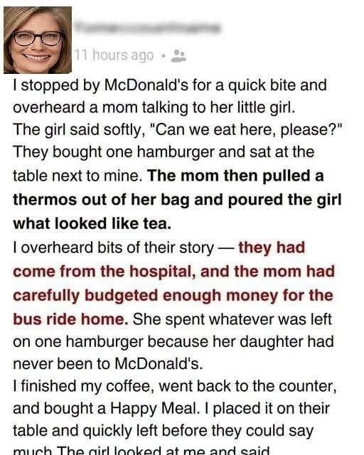 A Quiet Kindness at McDonald’s
