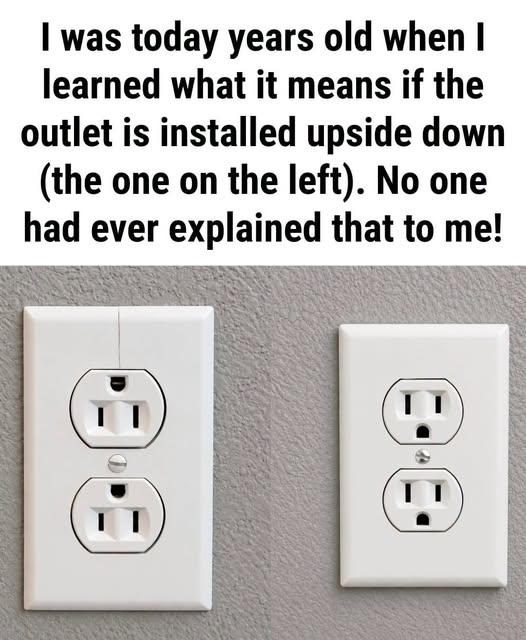 Why Some Wall Outlets Are Installed Upside Down