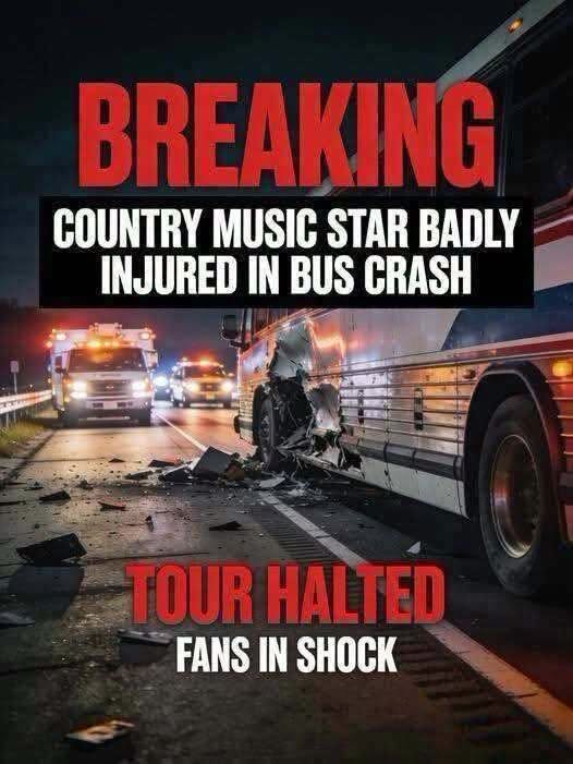 BREAKING: Country Music Star Injured in Tour Bus Crash