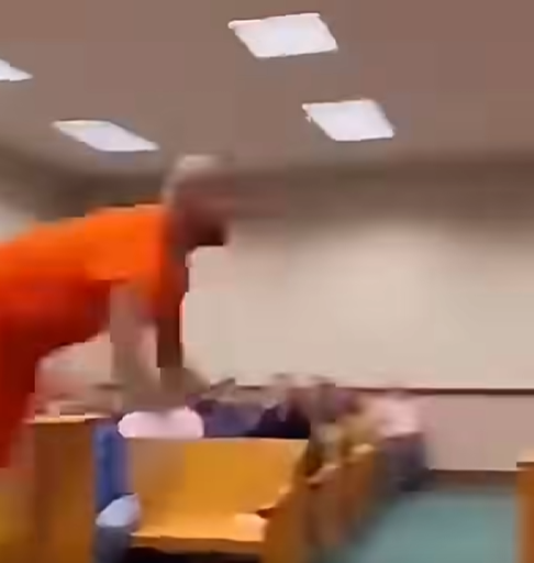 Courtroom Chaos Erupts After Defendant Charges at Judge Following Sentencing