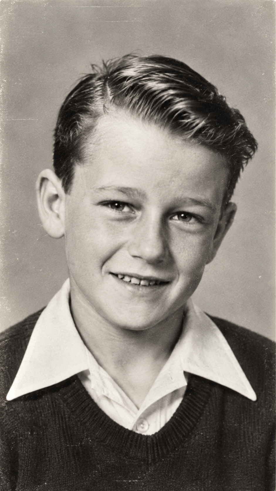 From a Smiling Young Boy to John Wayne: The Incredible Story Behind the Face