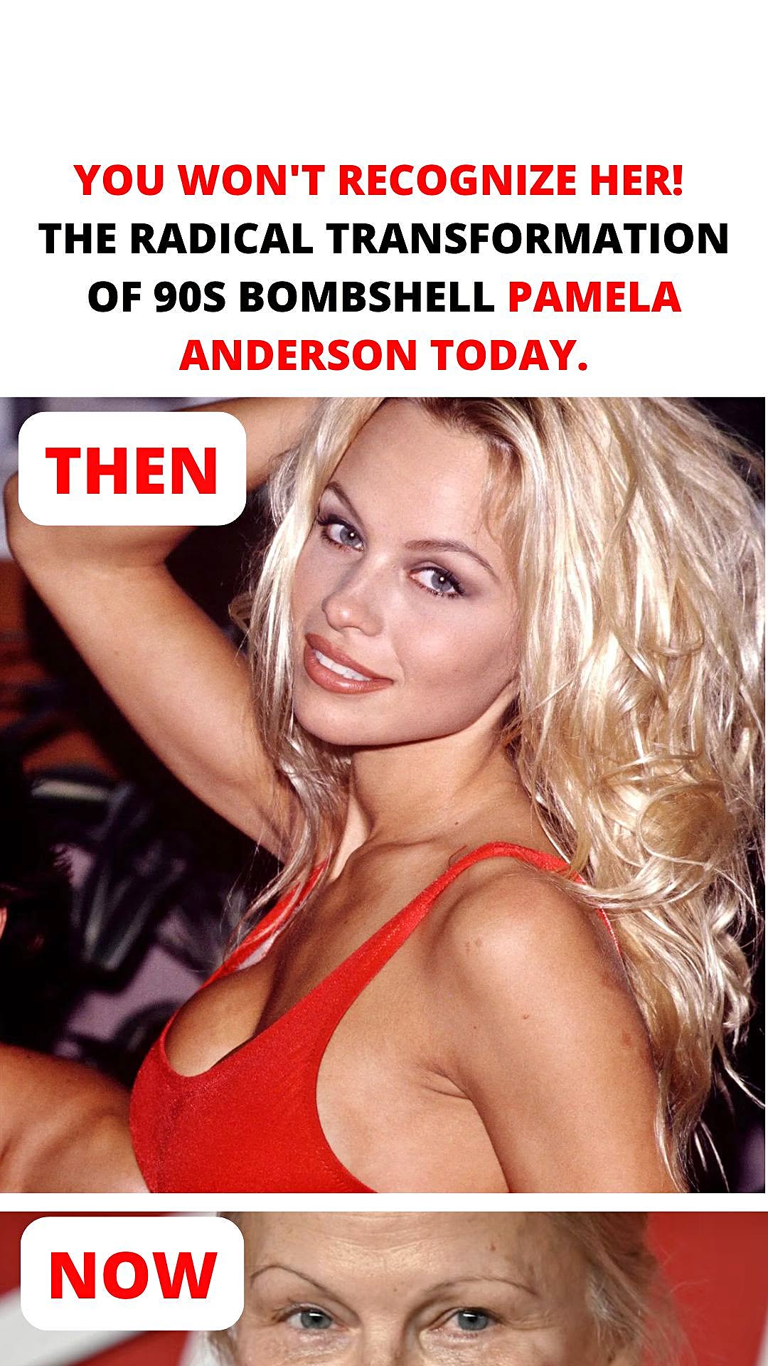 You won’t believe what Pamela Anderson looks like now — the nineties icon is completely different