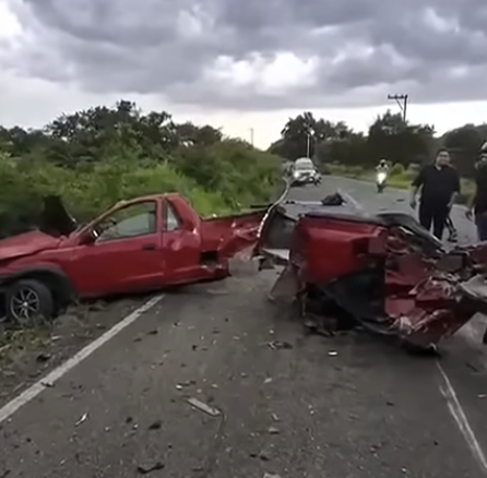 A Serious Accident Occurred Minutes Ago on the Sa… Road